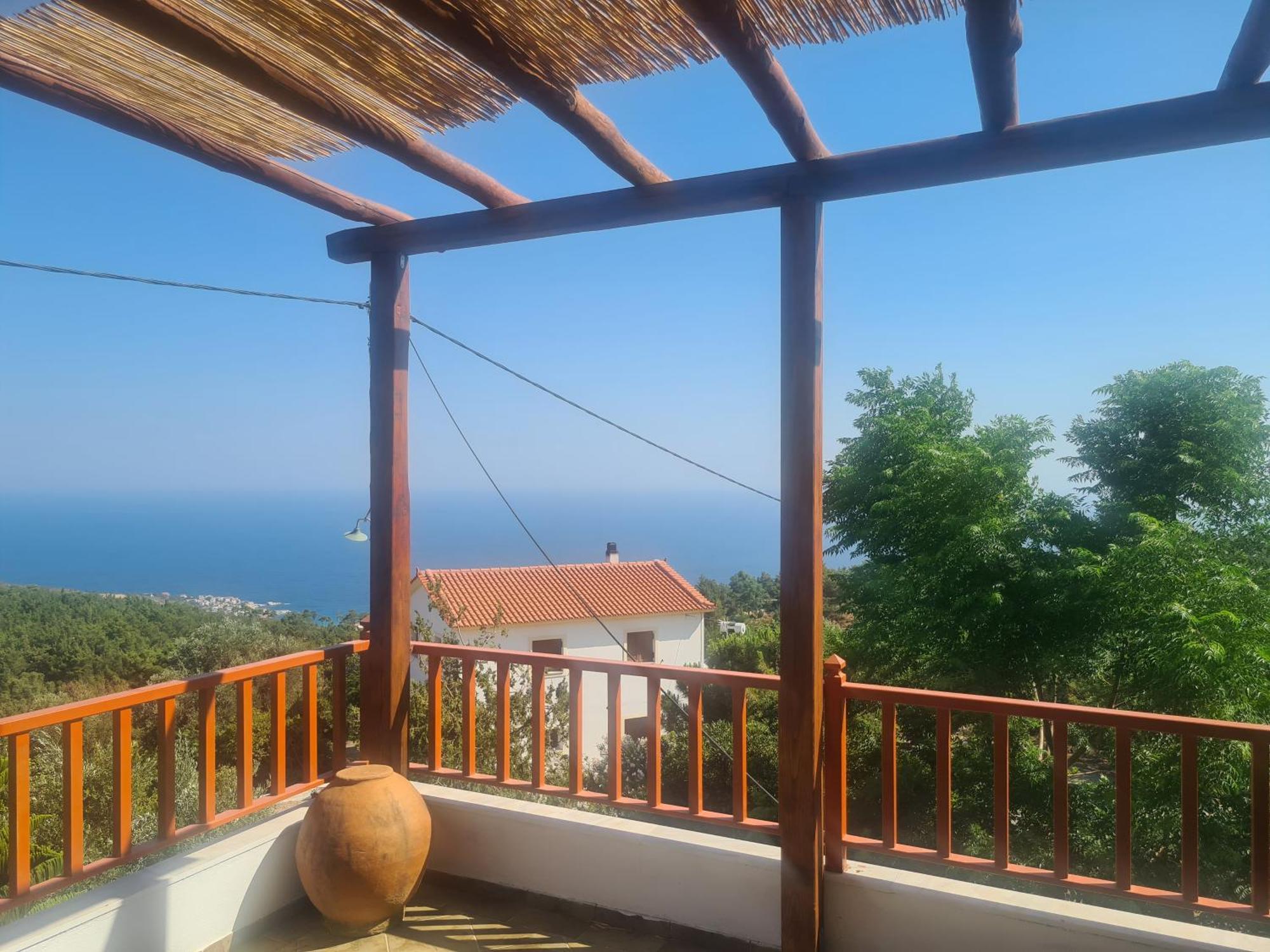 Spitikariotiko Panoramic Home Raches  Bagian luar foto